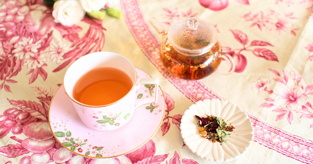 美味しいホットハーブティーの淹れ方